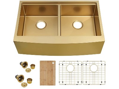 HM-3322-9不鏽鋼裙邊盆（pén）水槽