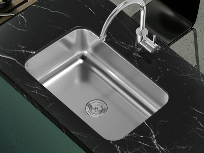 HU13-142拉伸盆圓角單槽