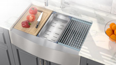 廚房水槽堵了怎麽辦——水槽批發廠家來（lái）幫你