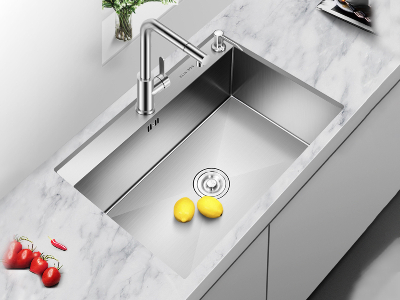 LZ-D3320-10手（shǒu）工（gōng）直角單盆（pén）